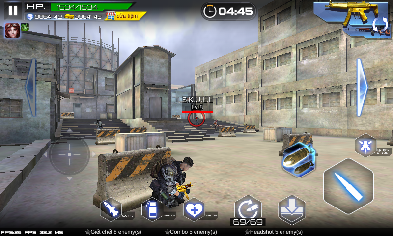 [Games Android] Gun War SWAT Terrorist Strike Tiếng Việt Mod